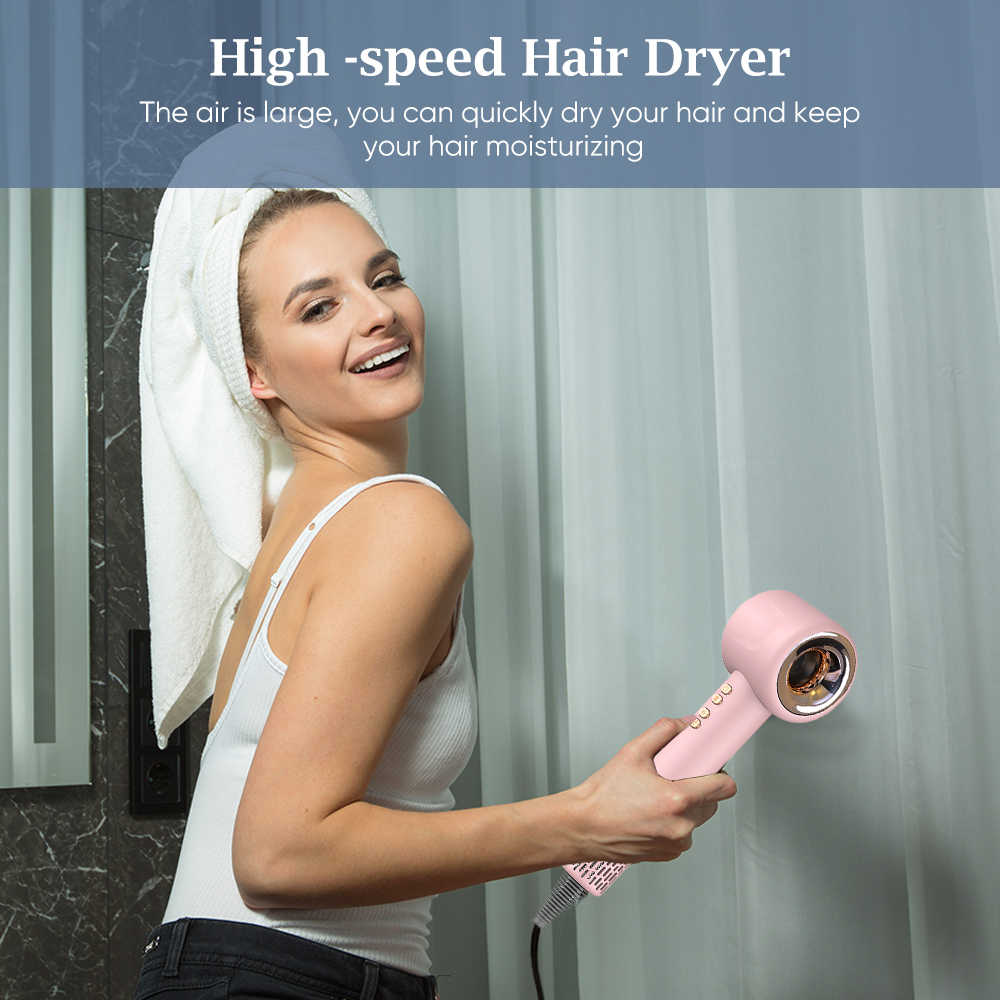 Professional Ionic Hair Dryer – Leafless, Fast-Drying, Salon-Grade Styling Tool