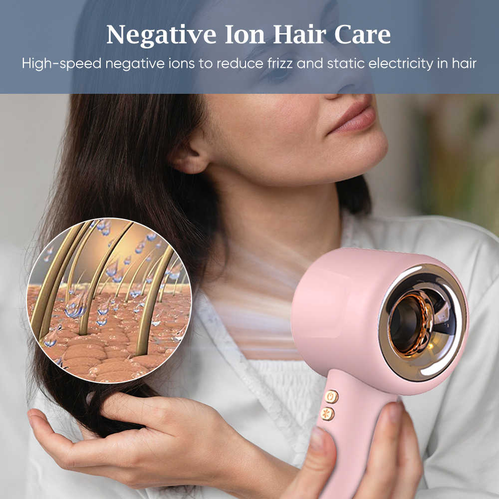 Professional Ionic Hair Dryer – Leafless, Fast-Drying, Salon-Grade Styling Tool