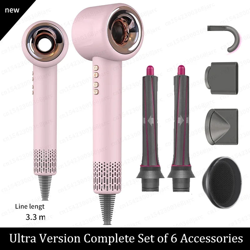 Professional Ionic Hair Dryer – Leafless, Fast-Drying, Salon-Grade Styling Tool