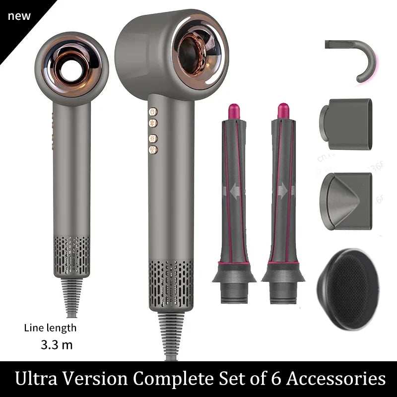 Professional Ionic Hair Dryer – Leafless, Fast-Drying, Salon-Grade Styling Tool