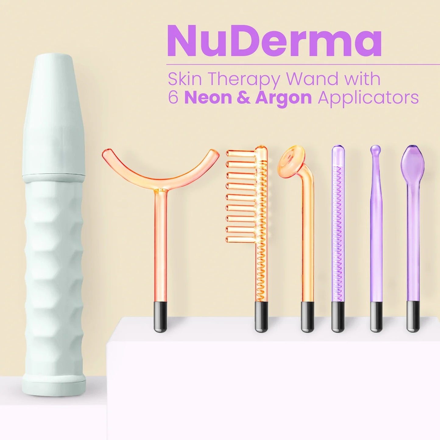 NuDerma Professional High Frequency Wand