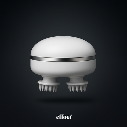 Hair Density and Growth-Stimulating Red Light Therapy Scalp Massager