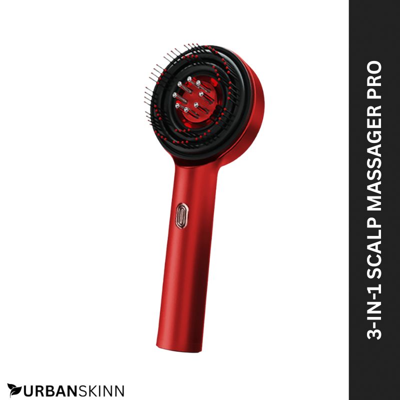 3-in-1 Scalp Massager Pro | Urban Skinn