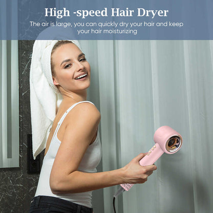 Professional Ionic Hair Dryer – Leafless, Fast-Drying, Salon-Grade Styling Tool