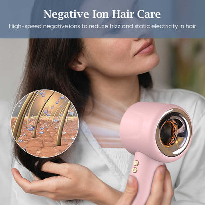 Professional Ionic Hair Dryer – Leafless, Fast-Drying, Salon-Grade Styling Tool