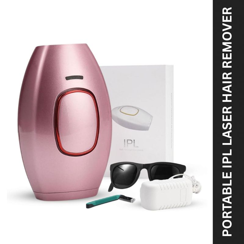 Urban Skinn Portable IPL Laser Hair Remover – Painless Hair Removal for Women