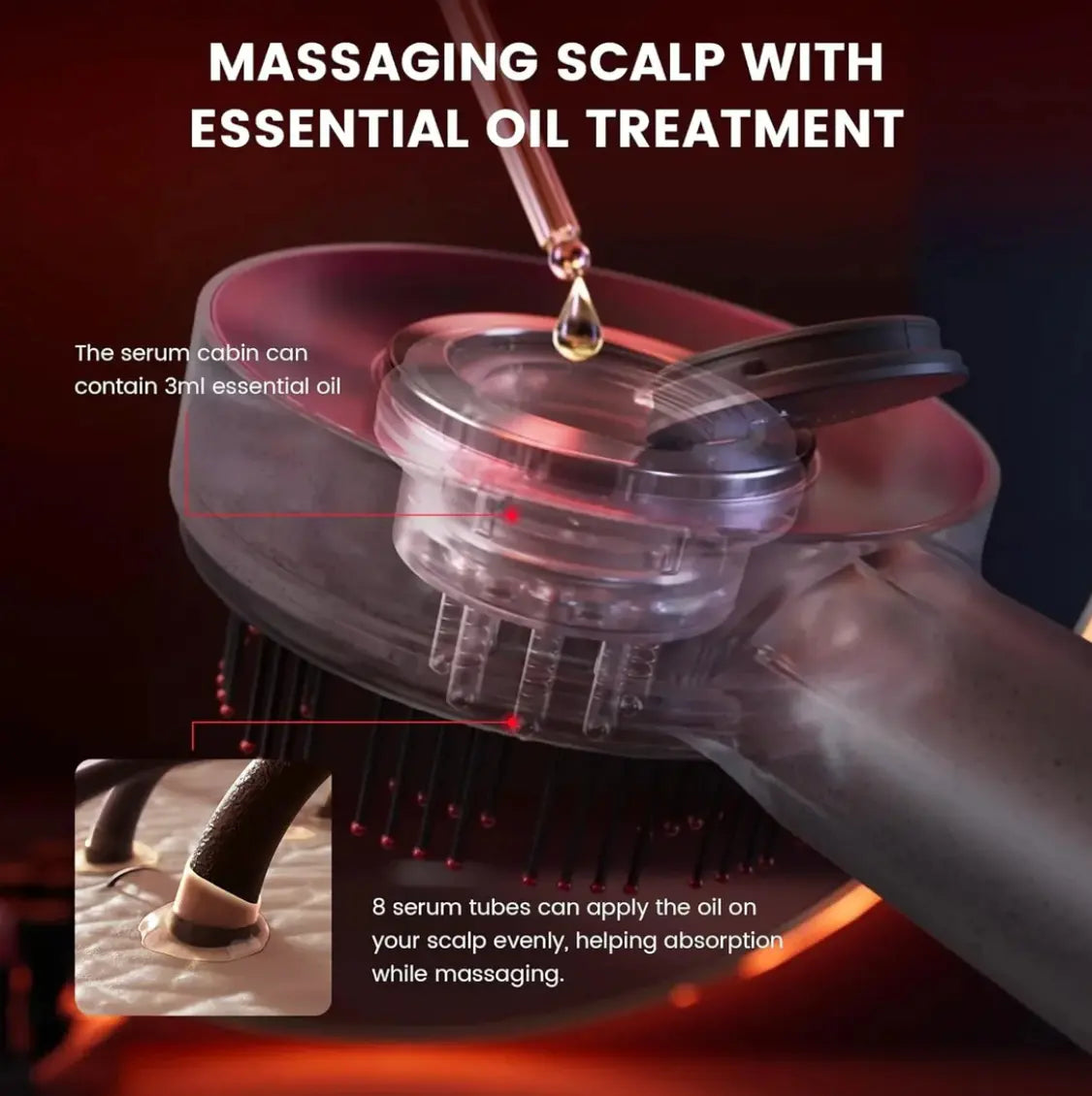 UrbanSkinn™ : 3-in-1 Scalp Massager Pro