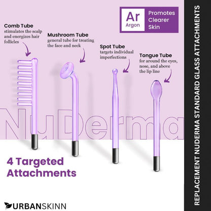 Replacement NuDerma Standard Glass Attachments