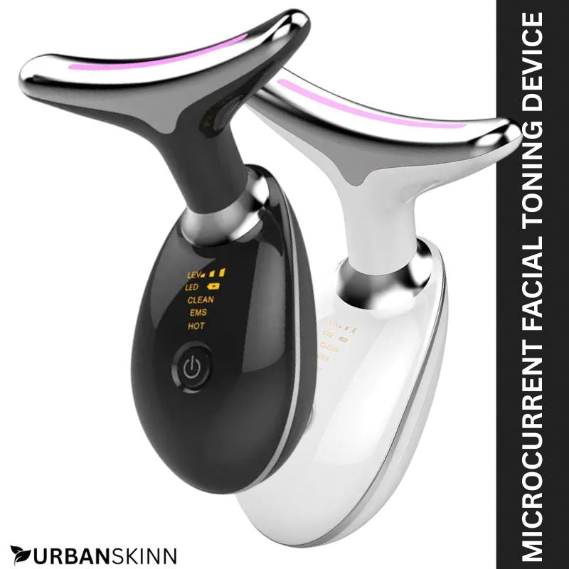 Microcurrent Facial Toning Device – Lift, Tone & Tighten at Home | Urban Skinn