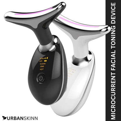 Microcurrent Facial Toning Device – Lift, Tone & Tighten at Home | Urban Skinn