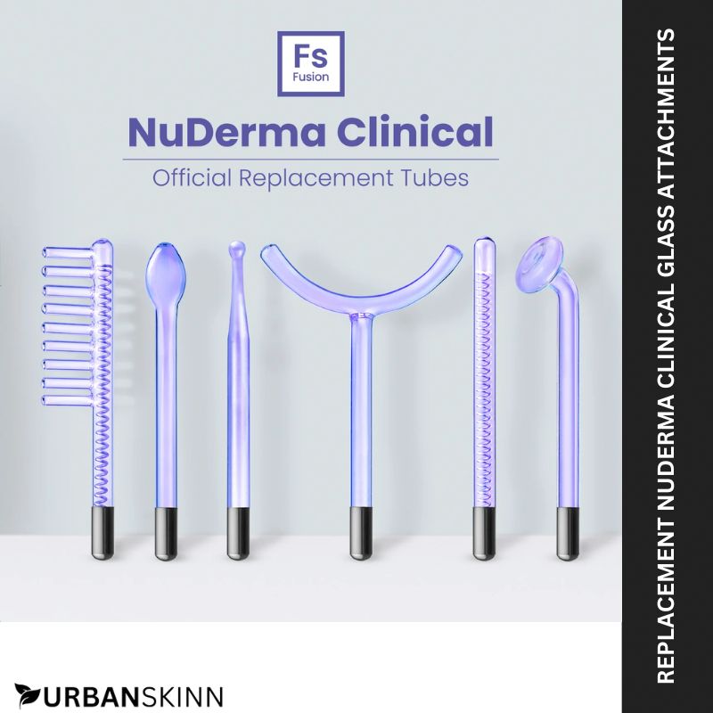 Replacement NuDerma Clinical Glass Attachments