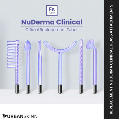 Replacement NuDerma Clinical Glass Attachments