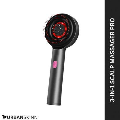 3-in-1 Scalp Massager Pro | Urban Skinn